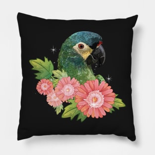 Severe Macaw Pillow