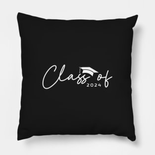 Class Of 2024 Senior Graduation Pillow