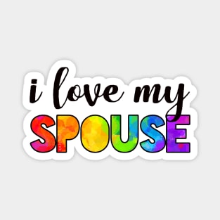 I love my spouse. Magnet