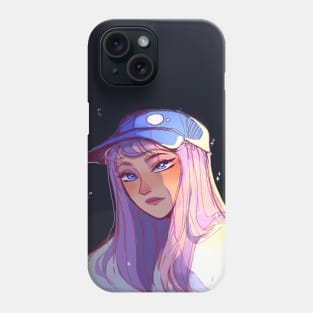 Pink haired Phone Case