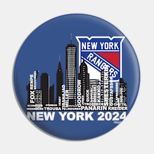 RANGERS NYC Pin