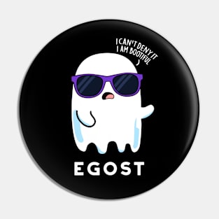 Egost Cute Halloween Ego Ghost Pun Pin