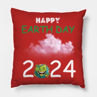 happy earth day 2024 gift april 22 Cute  Lover Rainbow Pillow