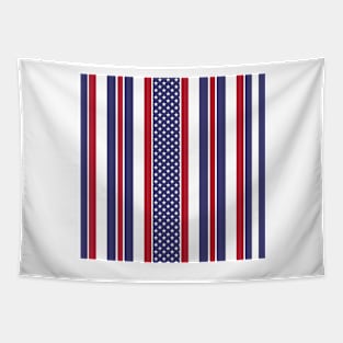 4th of July Stripes and Stars Tapestry