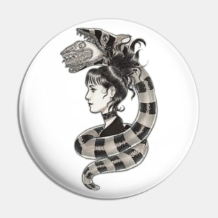 Lydia and the Sandworm Pin