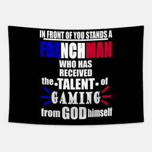 Frenchman Gaming E-Sports Gift France Tapestry