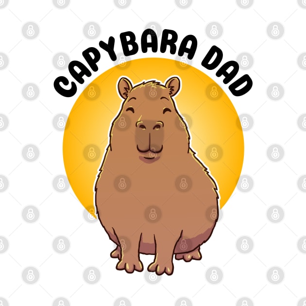 Capybara Dad by capydays