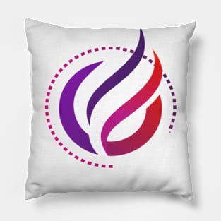 Flame Logo Pillow