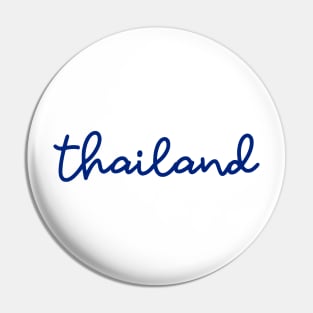 thailand - Thai blue - Flag color Pin