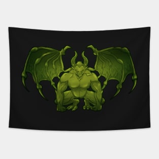 Greedy Demon Tapestry