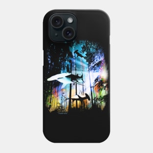 Hammerhead Shark Forest Phone Case