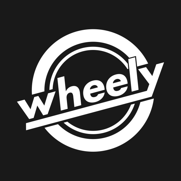 Wheely Logo White, Front and Back by Wheely