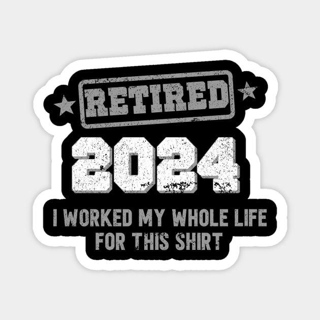 retired 2024 Magnet by SecuraArt