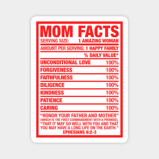 MOM FACTS Magnet