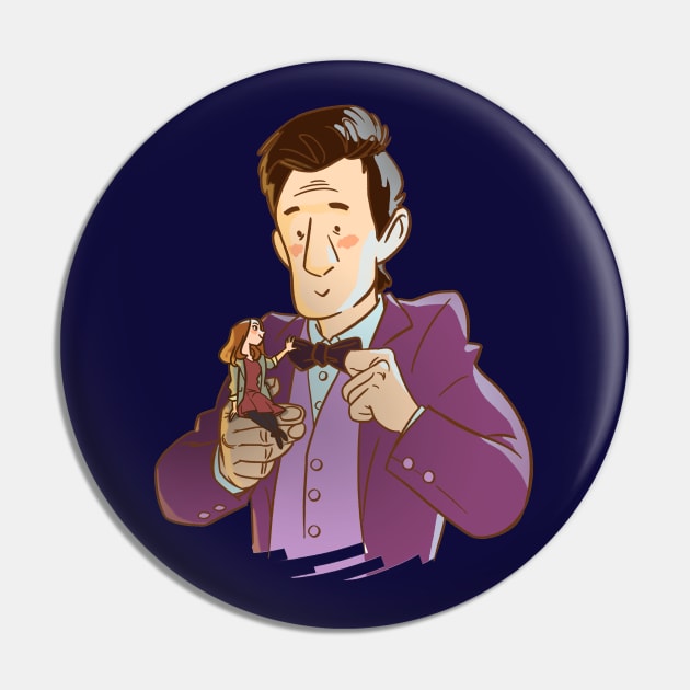 Eleventh Doctor and pocket companion Pin by tumblebuggie