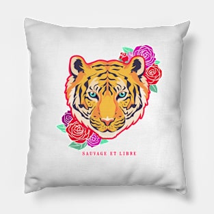 Sauvage et Libre Tiger Pillow