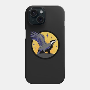 Huffleclaw Eagle Badger Combination House Emblem Phone Case