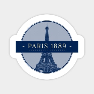 Paris 1889 Magnet