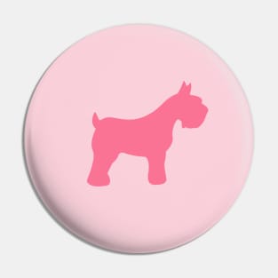 Pink Schnauzer Pin