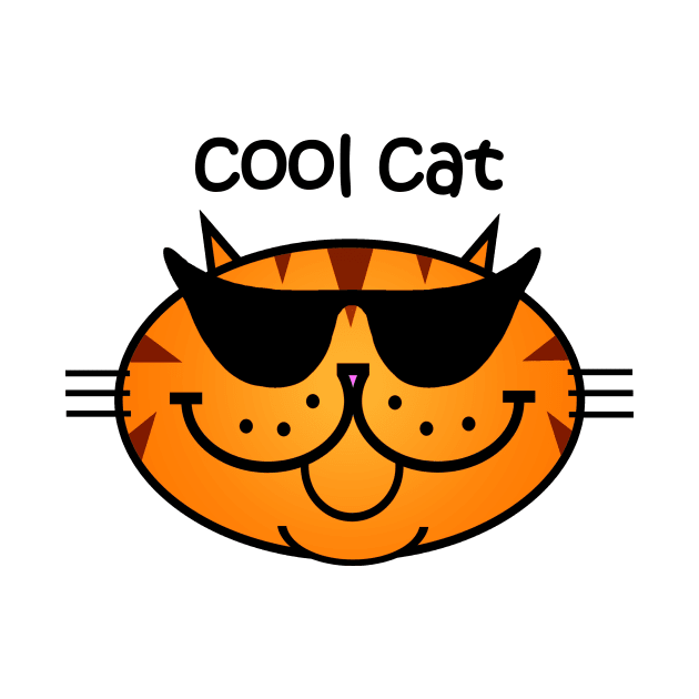 Cool Cat 2 - Ginger Snap by RawSunArt