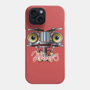 Johnny 5 Short Circuit Phone Case