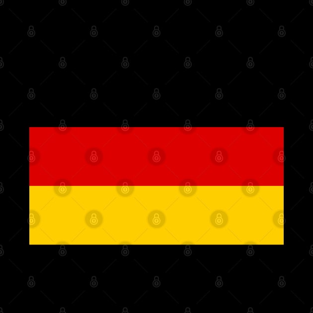 German Germany Deutschland Flag by E