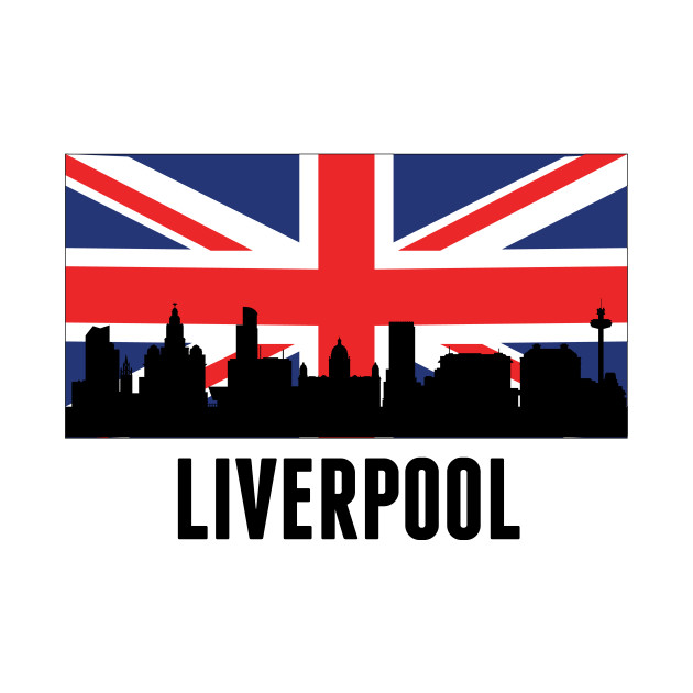 Liverpool British Flag - Liverpool - T-Shirt | TeePublic