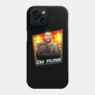 CM Punk/////Card Game Concept Design Phone Case