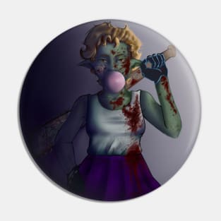 fighting girl orc Pin