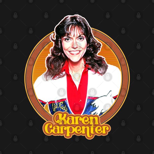 Karen Carpenter / Retro 70s Aesthetic Fan Design by DankFutura