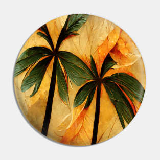 Tropical palm 5 Pin