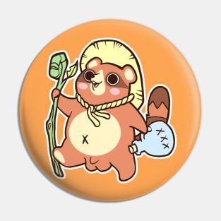 Wandering Tanuki Pin