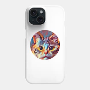 Bright-Eyed mycat, revolution for cats Phone Case