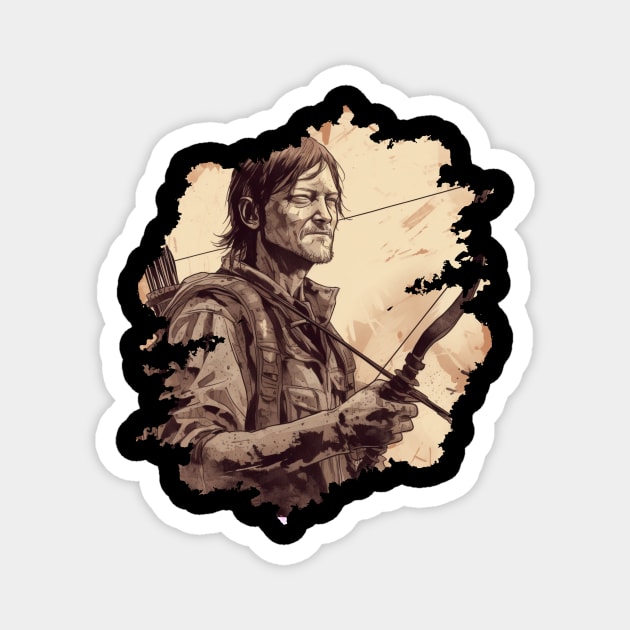 DARYL DIXON Magnet by Pixy Official