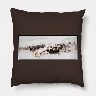 The Races Pillow