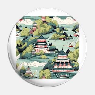 Castles Pattern 9 - China Pin