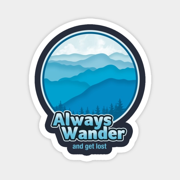 Always Wander Magnet by fishbiscuit