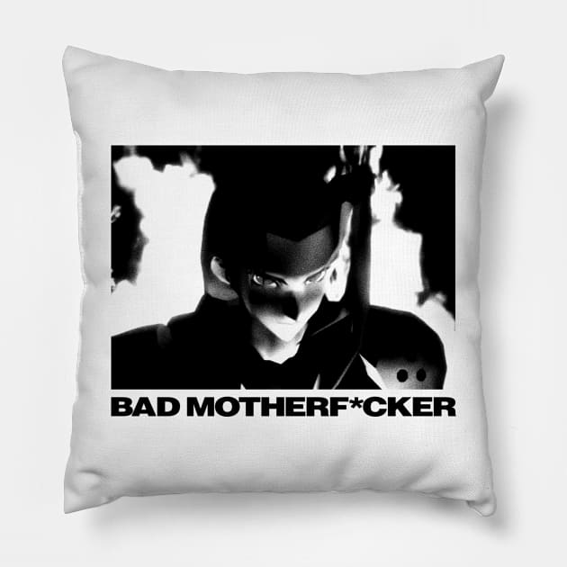 Bad Motherfcker II Pillow by demonigote