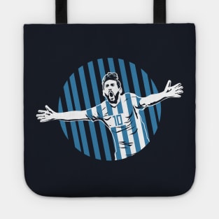 Messi Celebrating Tote