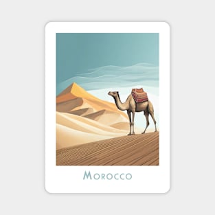 Majestic Morocco Camel Magnet