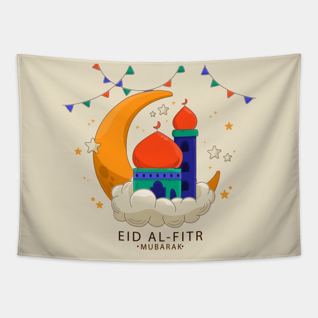 Eid AL Fitr Tapestry by Mako Design 