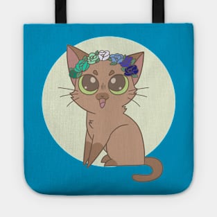 Subtle Gay Masc Pride Cat Tote