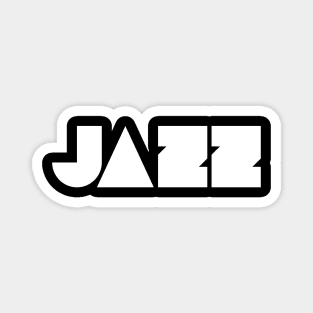 Jazz Bold Geomtric logo Magnet