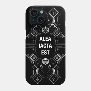 Futuristic Alea Iacta Est The Die Has Been Cast Phone Case