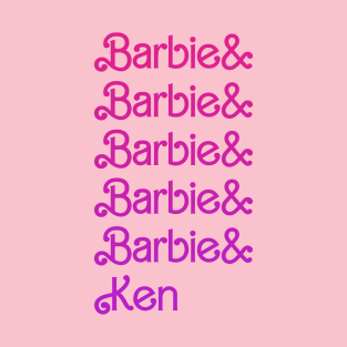 Barbie & Barbie & Barbie & Barbie & Barbie & Ken T-Shirt