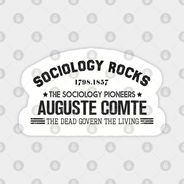 Sociology Rocks! Magnet by Pictozoic