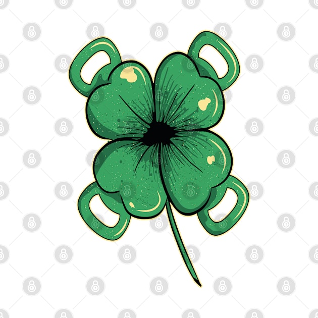 Shamrock, for leaf clover in green by pabrun