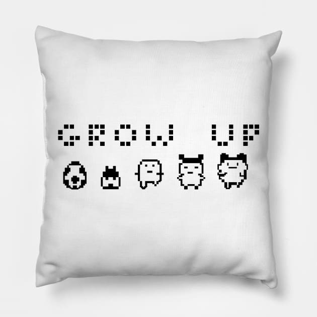 Grow Up Mametchi Pillow by blueecofreak