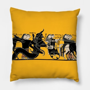 Hephaistos and friends Pillow