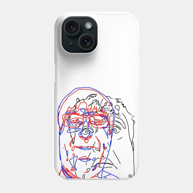 Mayer (Glue Series) Phone Case by fishwomanart